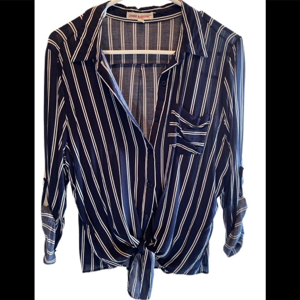 Grande & Greene blouse. Size m.